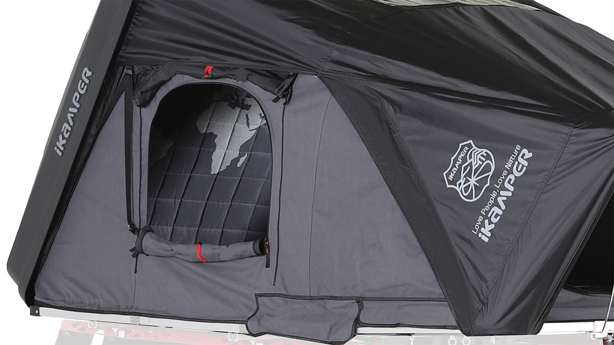 Skycamp 3.0 detaljbilde ny koksgrå utførelse