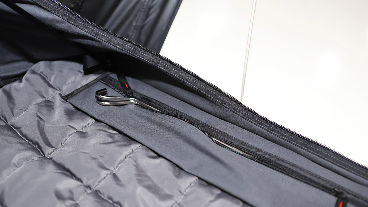 Skycamp 3.0 detaljbilde ny lomme for teltstenger